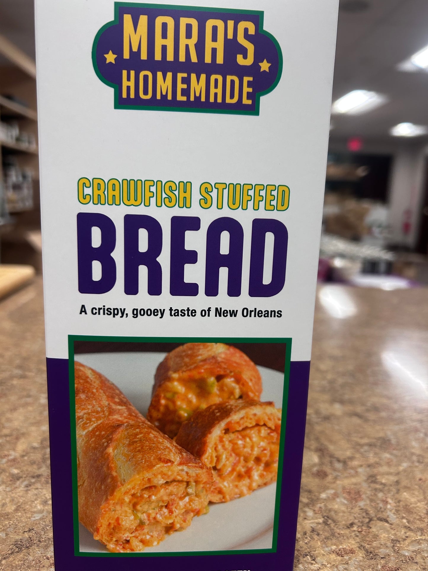 Crawfish Stuffed Bread