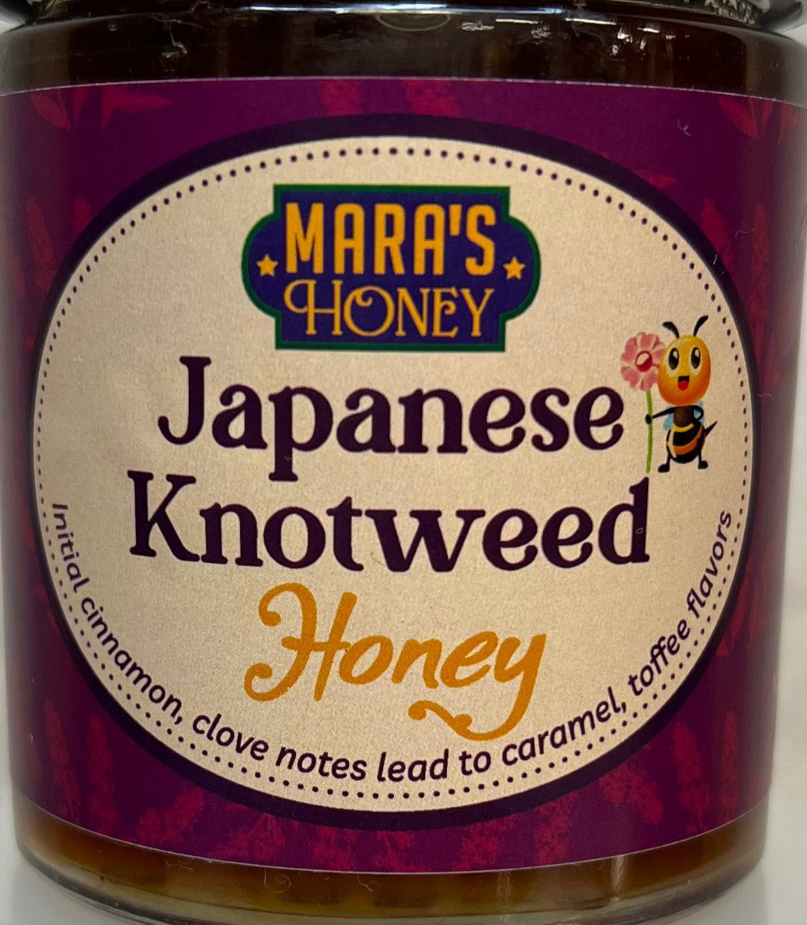 Mara's Honey Japanese Knotweed aka Red Bamboo Honey