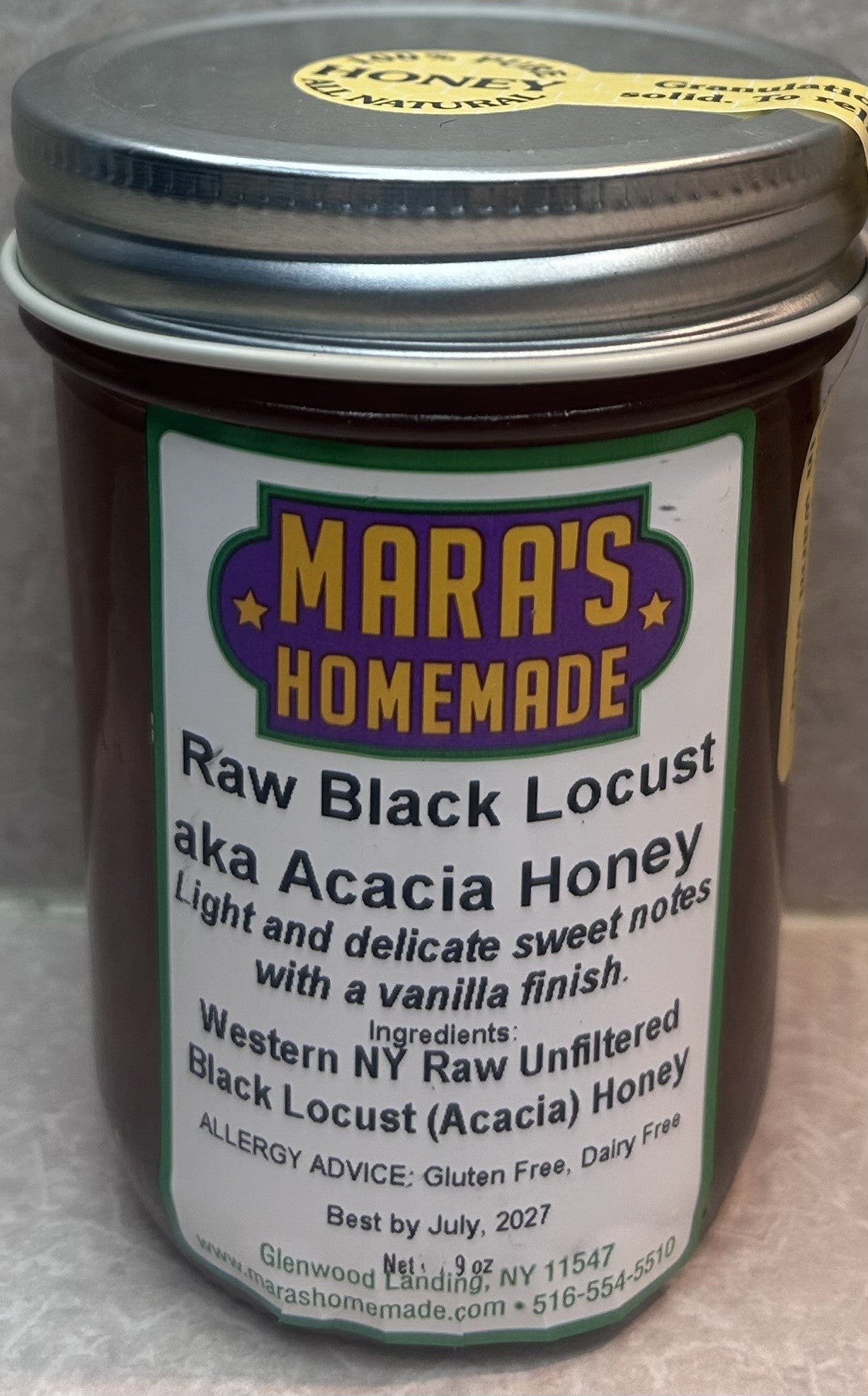 NY Black Locust (Acacia) Honey 8 OZ