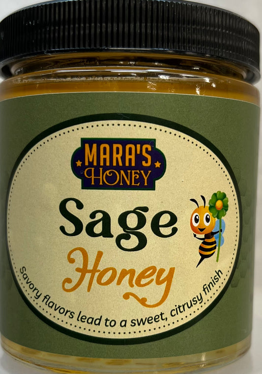 Raw Sage Blossom Honey