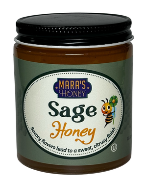 Raw Sage Blossom Honey