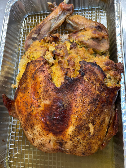 Turducken Cooked