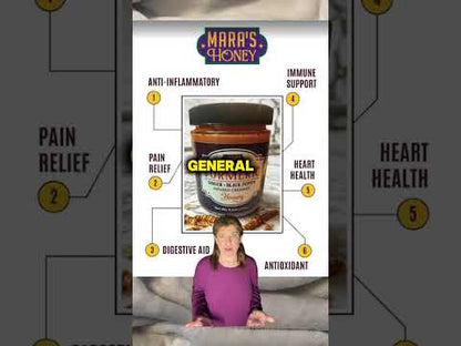 Turmeric, Black Pepper, Ginger Creamed Honey