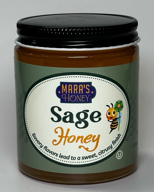 Raw Sage Blossom Honey